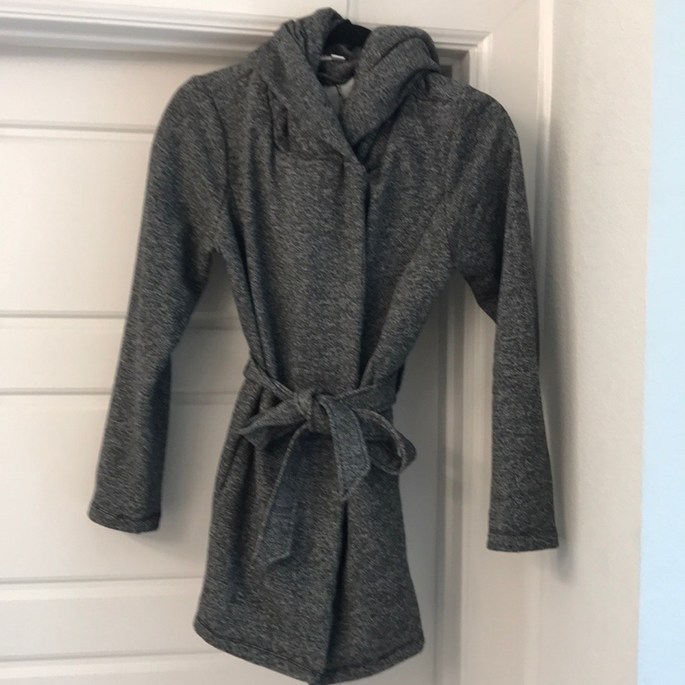 Hooded coat
